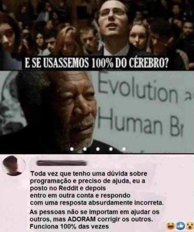 E se usássemos 100% do cérebro?